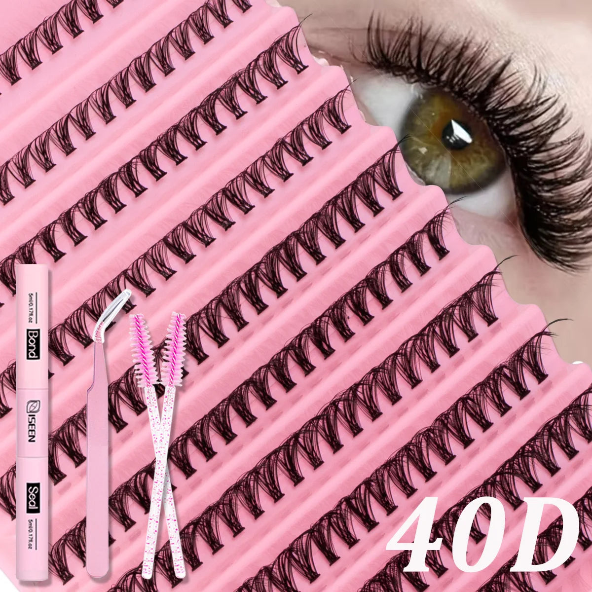 Soft Glam Lash Cluster Kit
