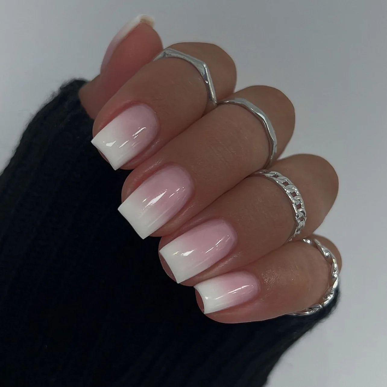 24Pcs Handmade Press On Nails