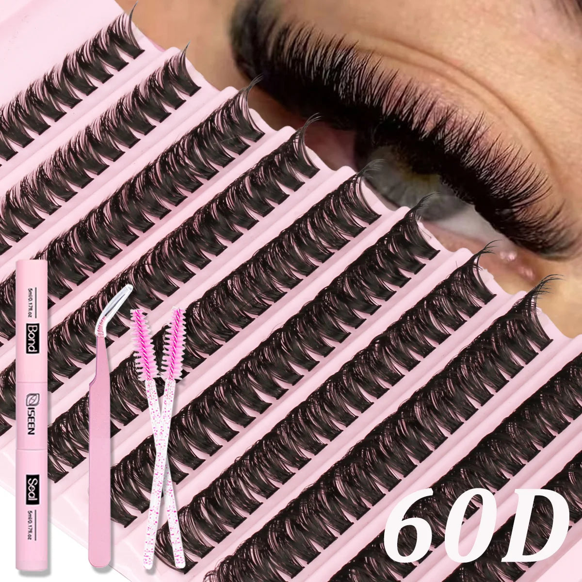 Soft Glam Lash Cluster Kit