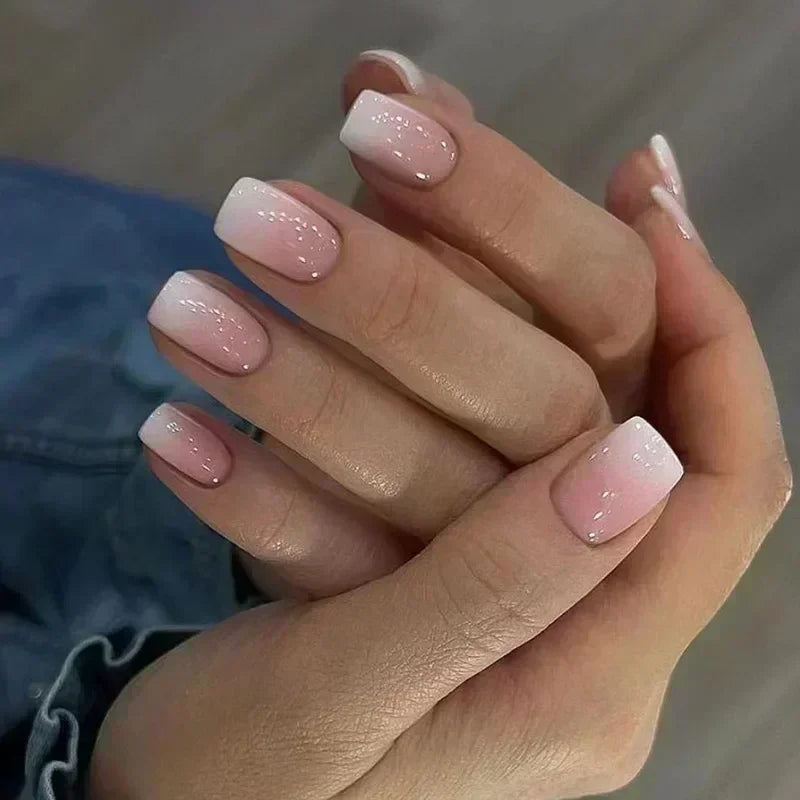 24Pcs Handmade Press On Nails