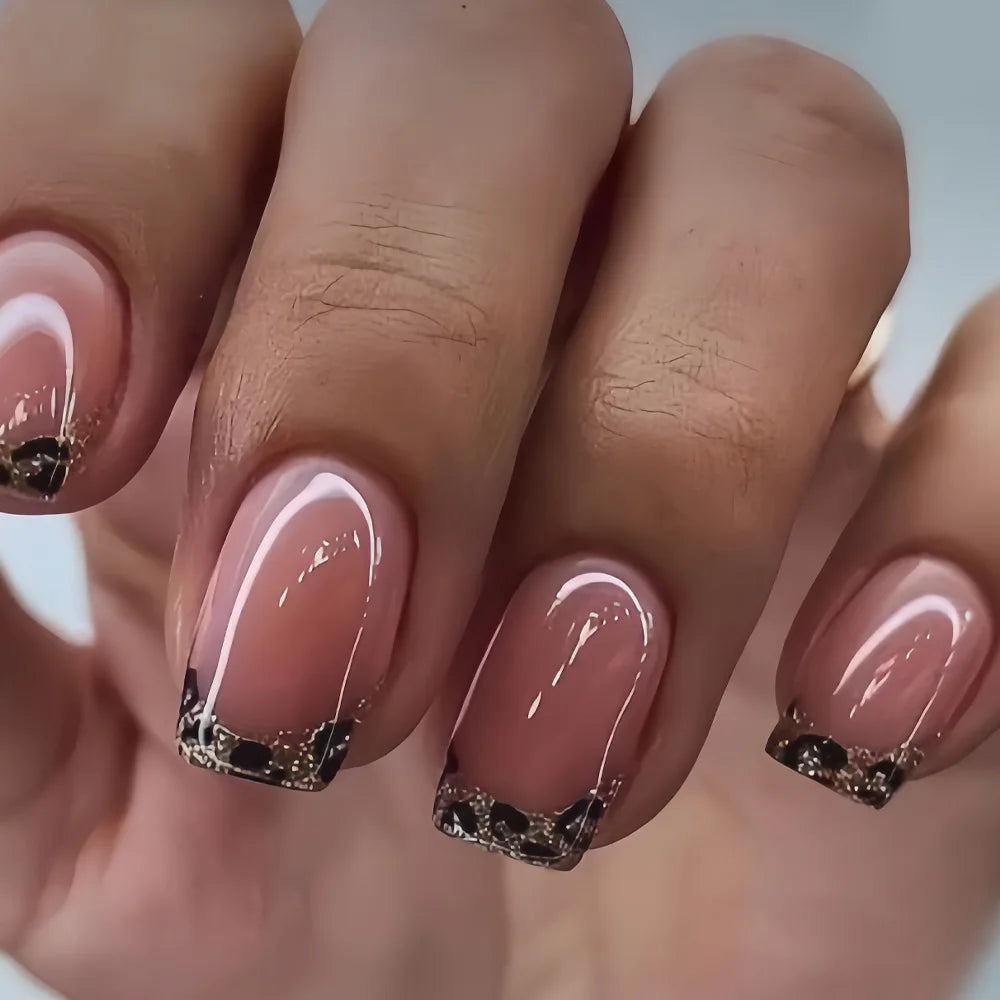 24Pcs Handmade Press On Nails