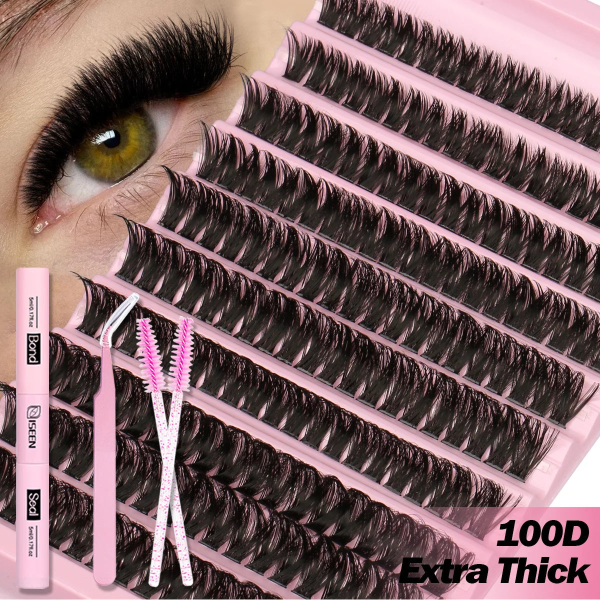 Soft Glam Lash Cluster Kit