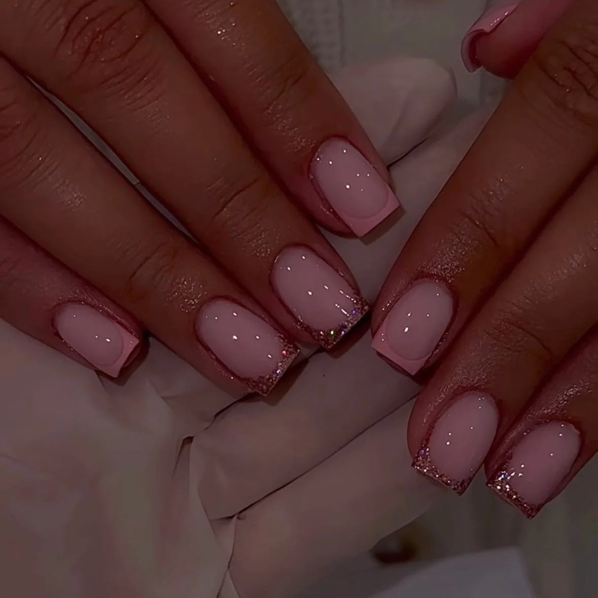 24Pcs Handmade Press On Nails
