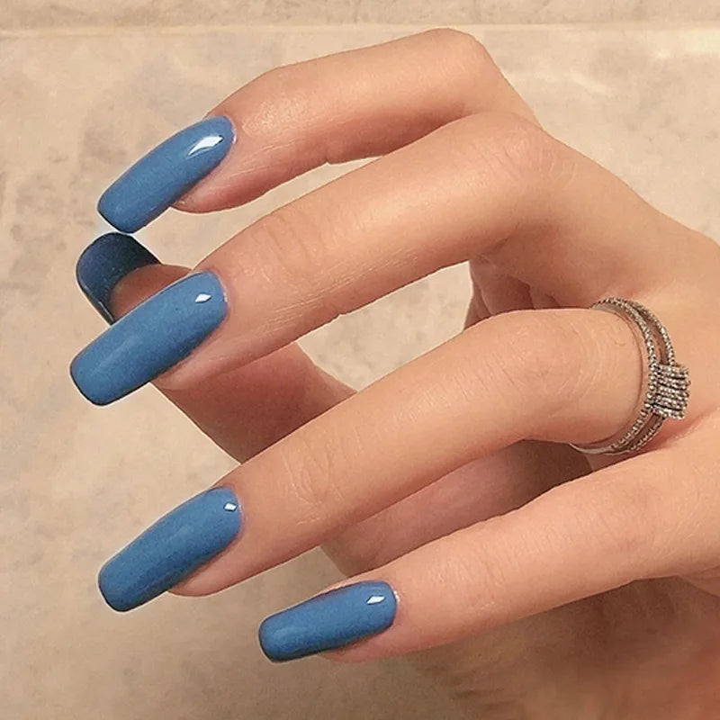 24Pcs Handmade Press On Nails