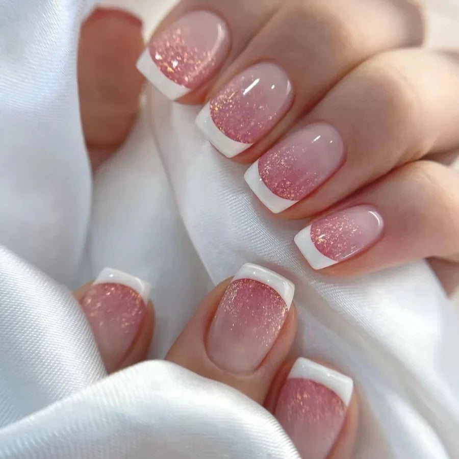 24Pcs Handmade Press On Nails