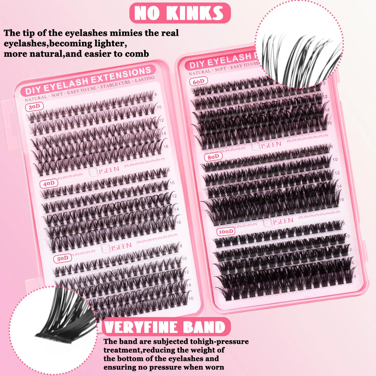 Soft Glam Lash Cluster Kit