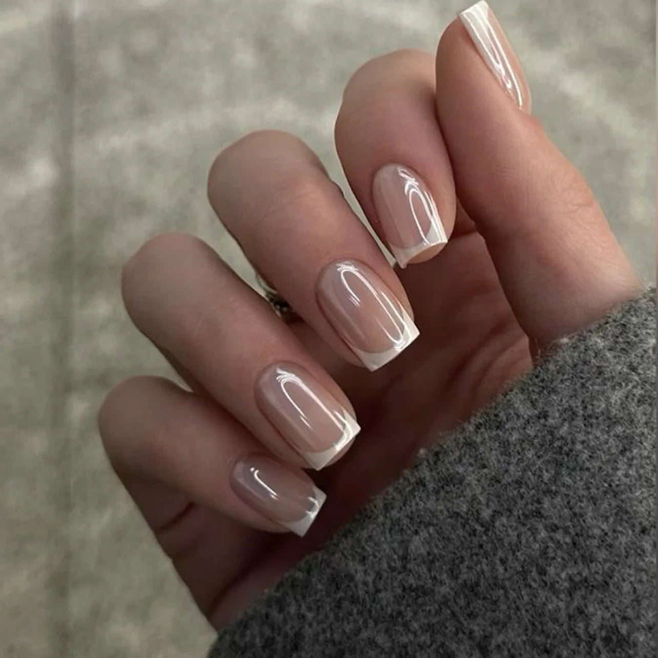 24Pcs Handmade Press On Nails