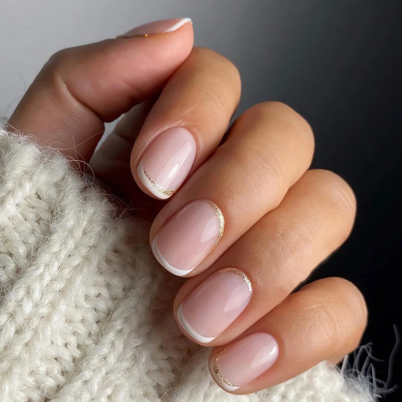 24Pcs Handmade Press On Nails