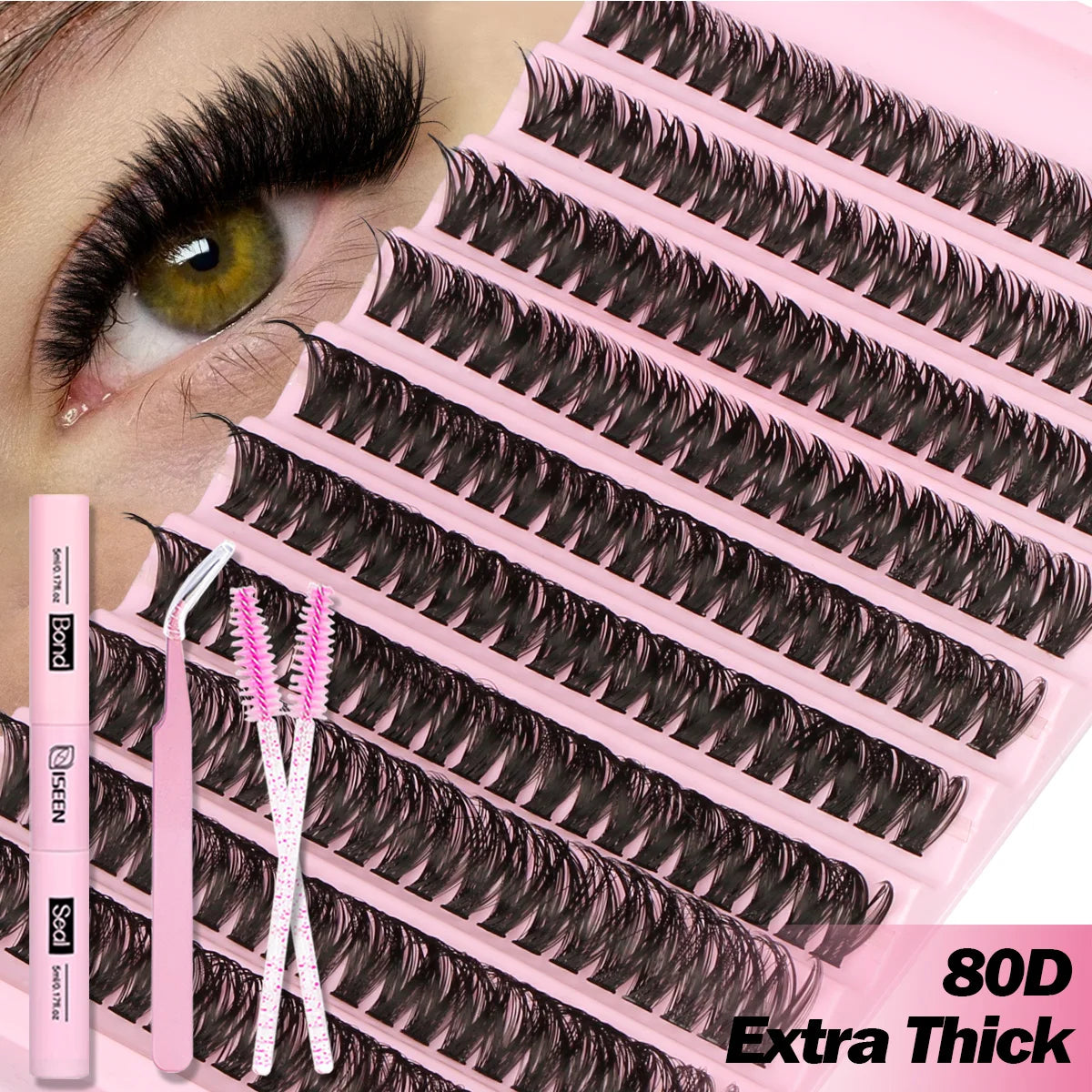 Soft Glam Lash Cluster Kit
