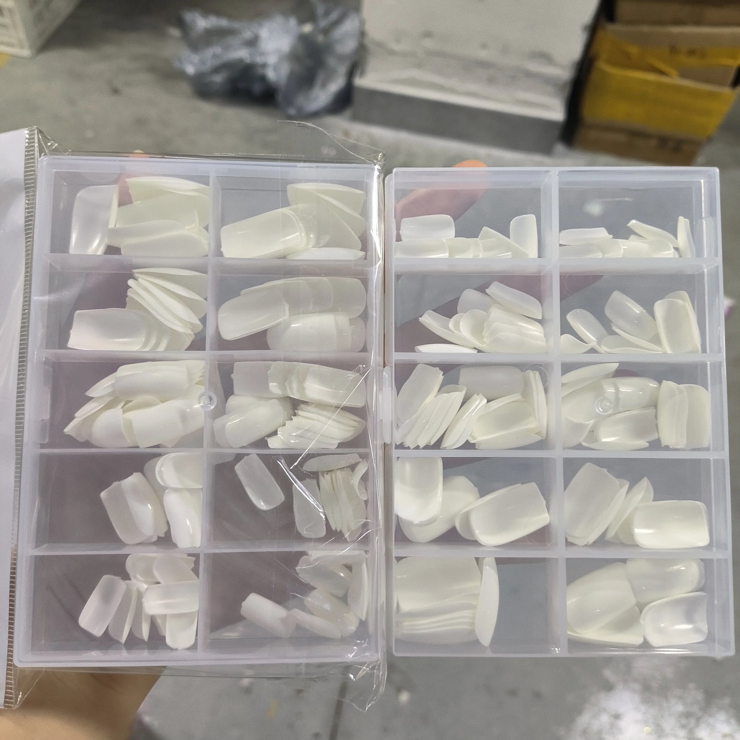 White Press-On Nails
