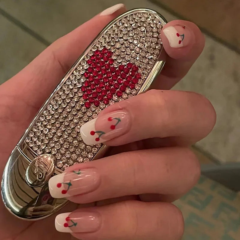 24Pcs Handmade Press On Nails